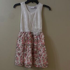 The Children's Place  Dress beige Floral - 7/8